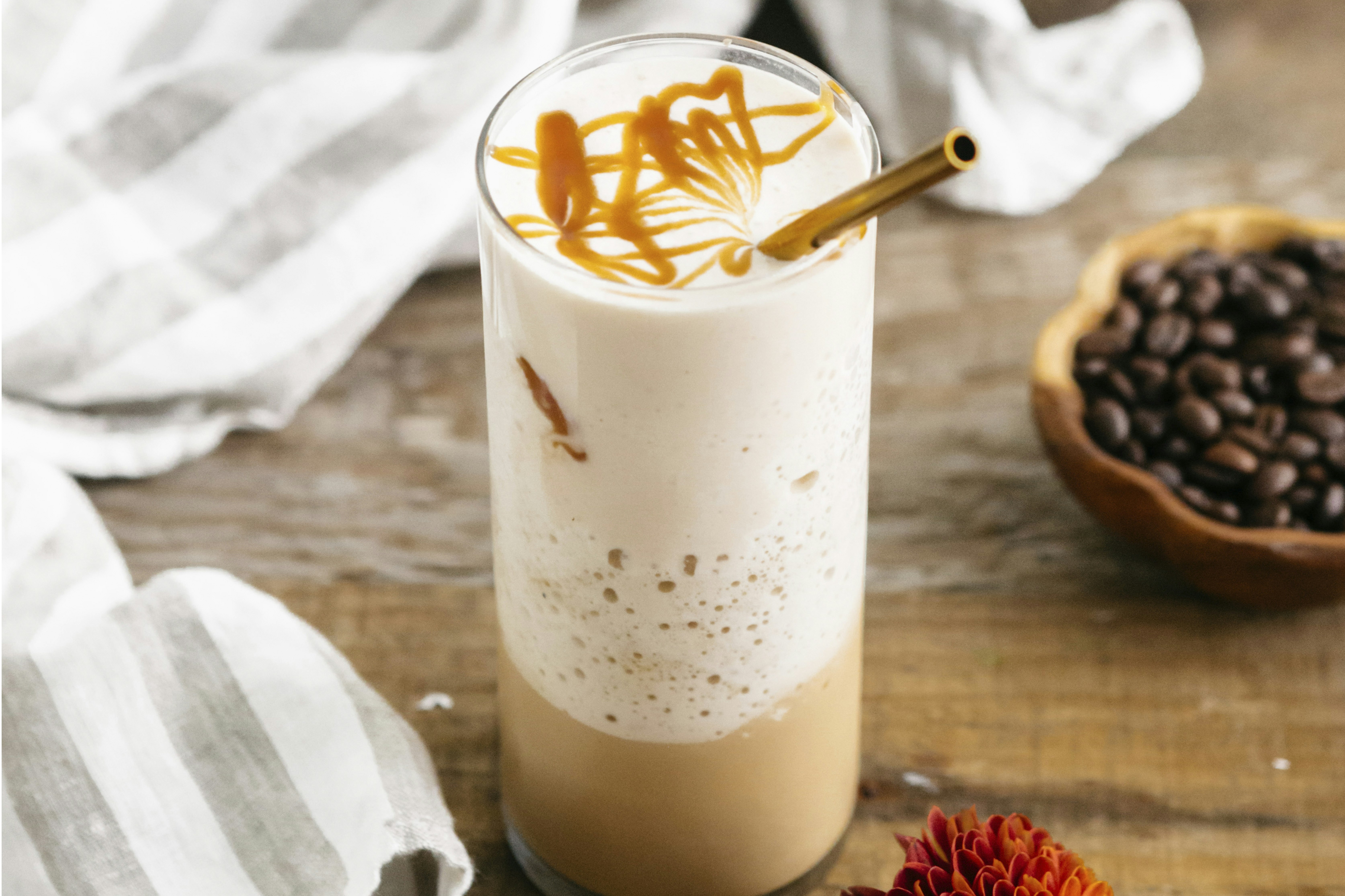 Pumpkin Caramel Crème Frappe